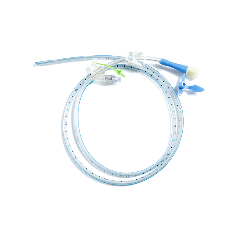 โครงสร้างพีวีซีเกรดทางการแพทย์ 3-Ways Pvc Nasogastric Tube