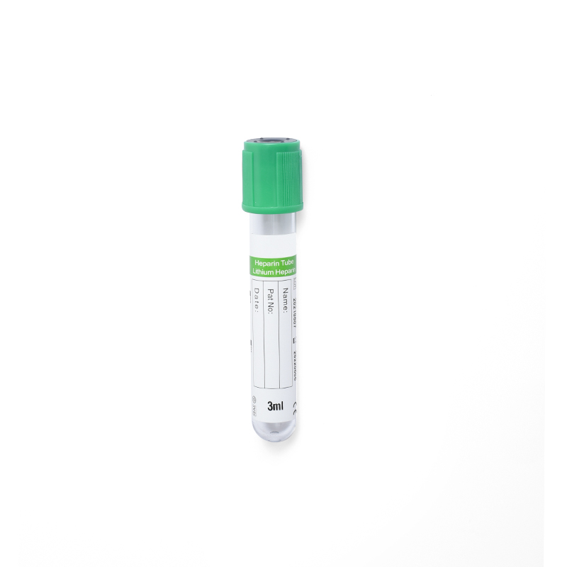หลอดเก็บเลือดสุญญากาศ (Heparin Tube)